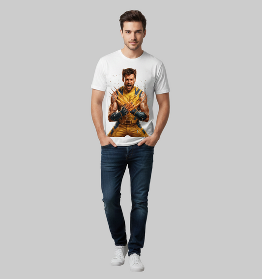 Berserker Mutant The Wolverine Claws Unisex T-Shirt Streetwear
